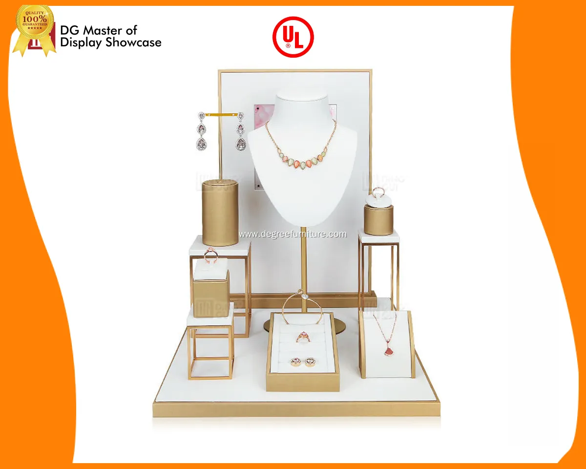 high end jewelry display sets factory | DG Display Showcase 1