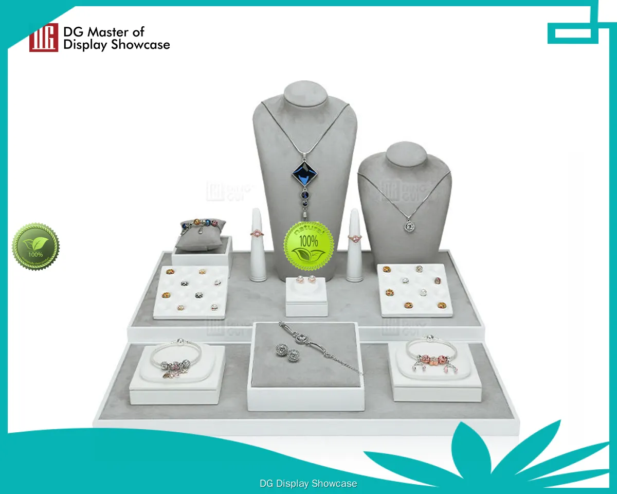 factory price tabletop jewelry display case design solution | DG Display Showcase 1