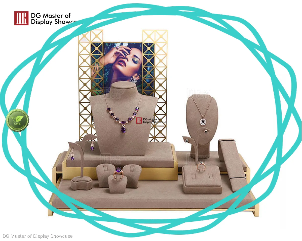 Custom black jewelry organizer factory Manufacturer | DG Display Showcase 1