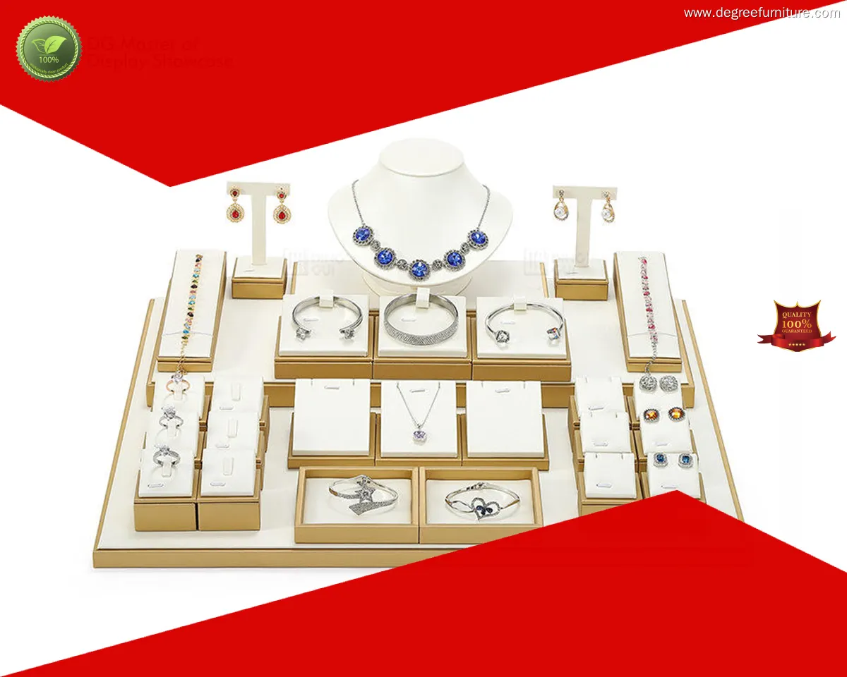 professional jewelry necklace display supplier | DG Display Showcase 1