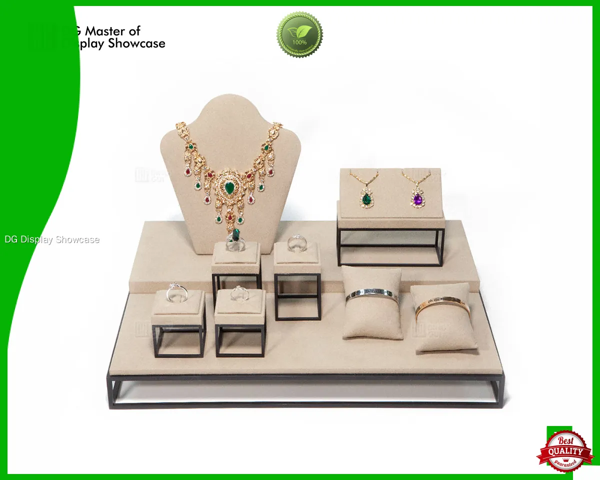 Custom jewelry display stand wholesale Manufacturer | DG Display Showcase 1