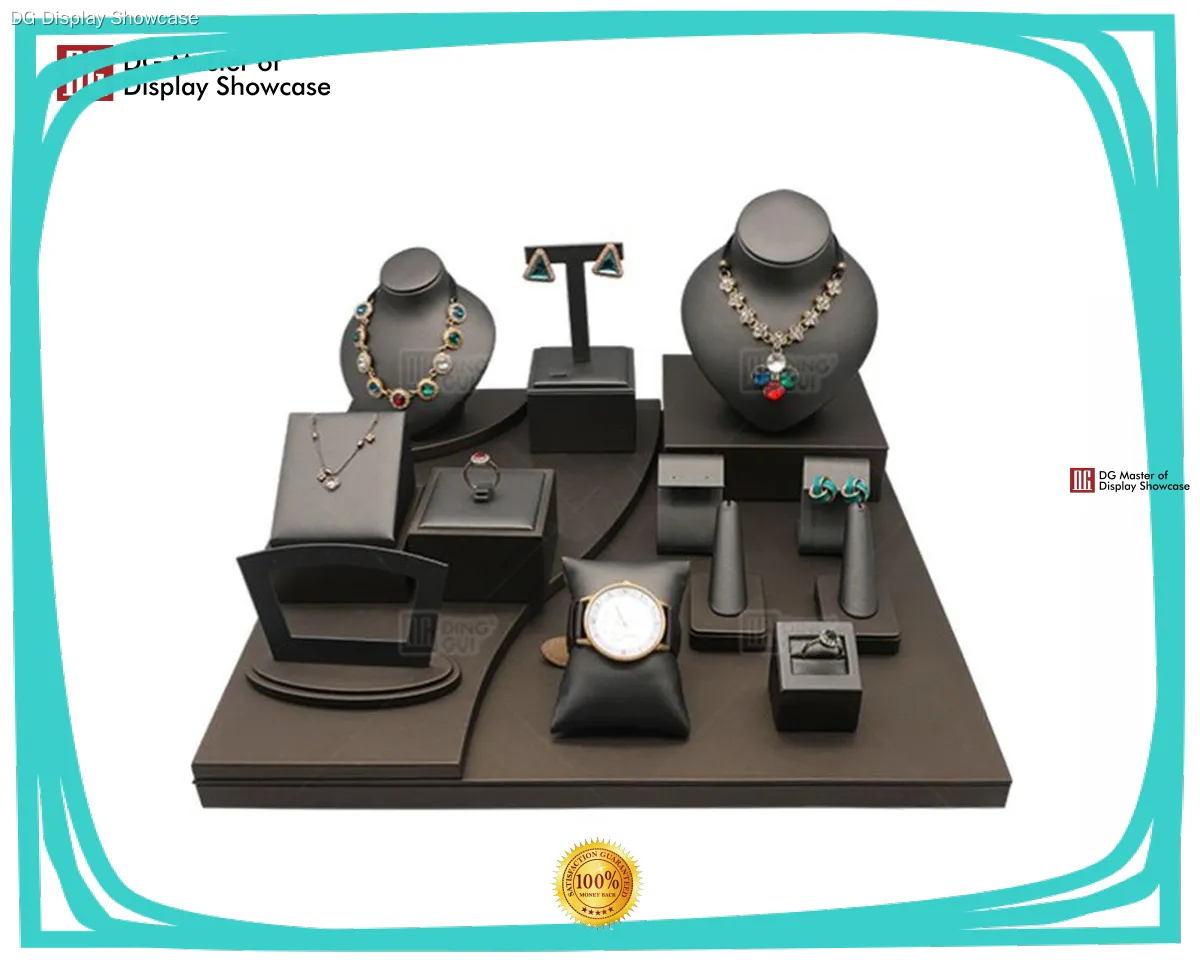 factory price foldable jewelry display case design solution | DG Display Showcase 1