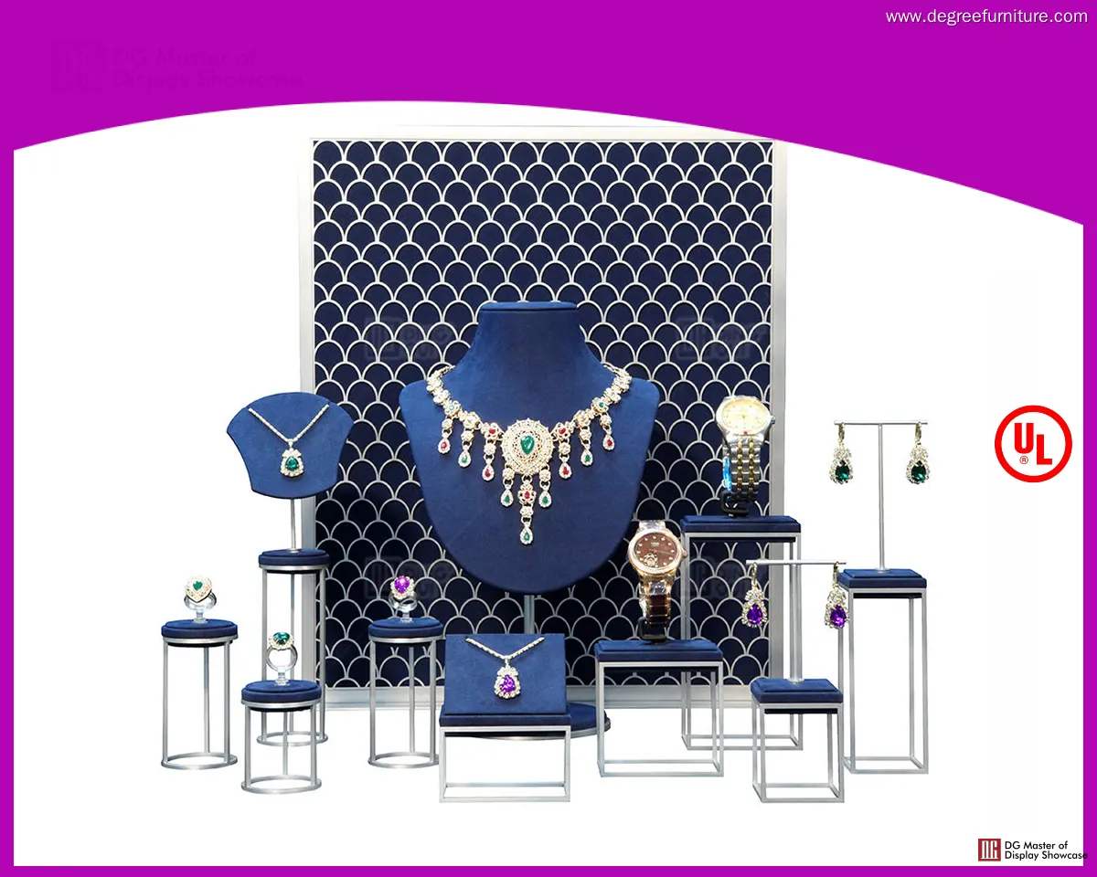Custom jewelry display rack design solution Manufacturer | DG Display Showcase 1