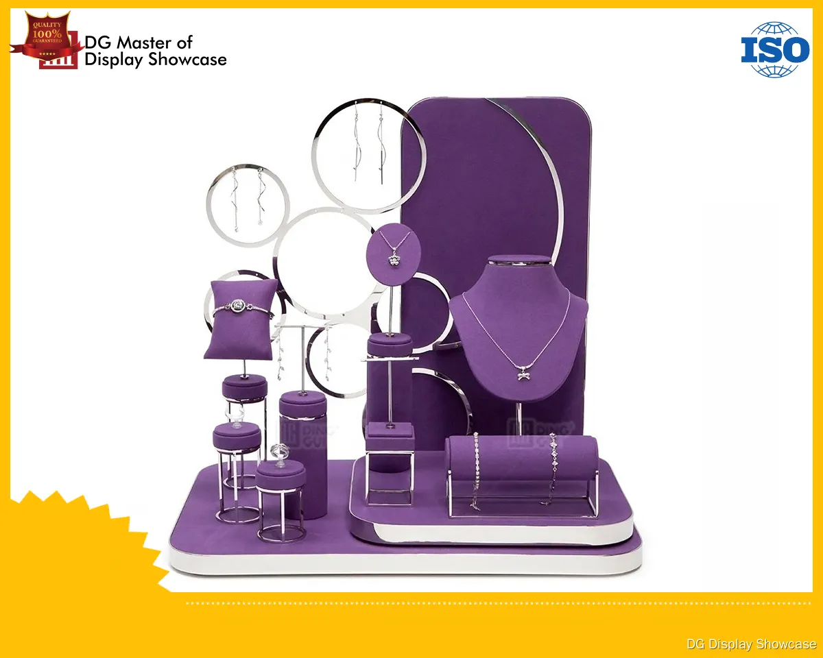 Custom jewelry necklace displays wholesale Manufacturer | DG Display Showcase 1
