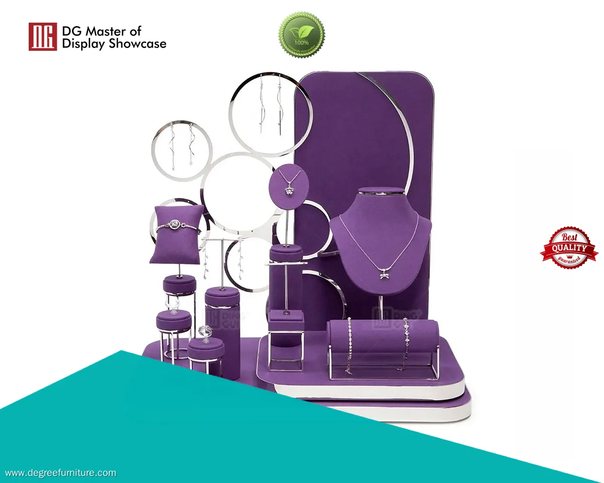 high end jewelry tray display factory | DG Display Showcase 1