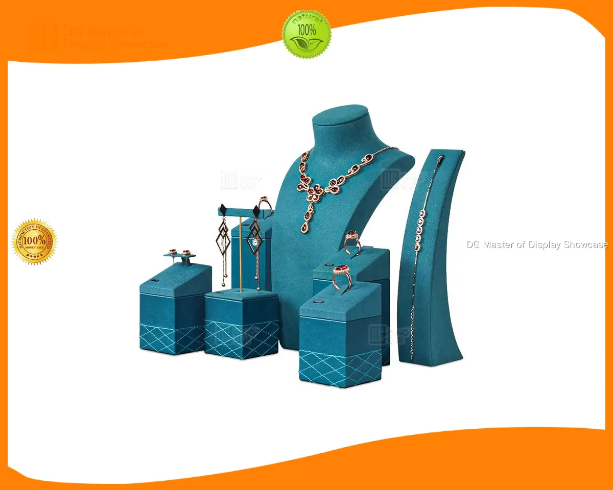 DG Display Showcase | custom locked jewelry display case supplier 1