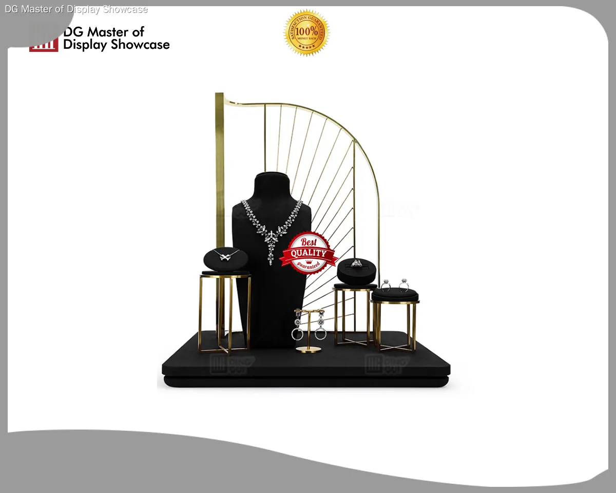 factory price jewelry table display props factory | DG Display Showcase 1