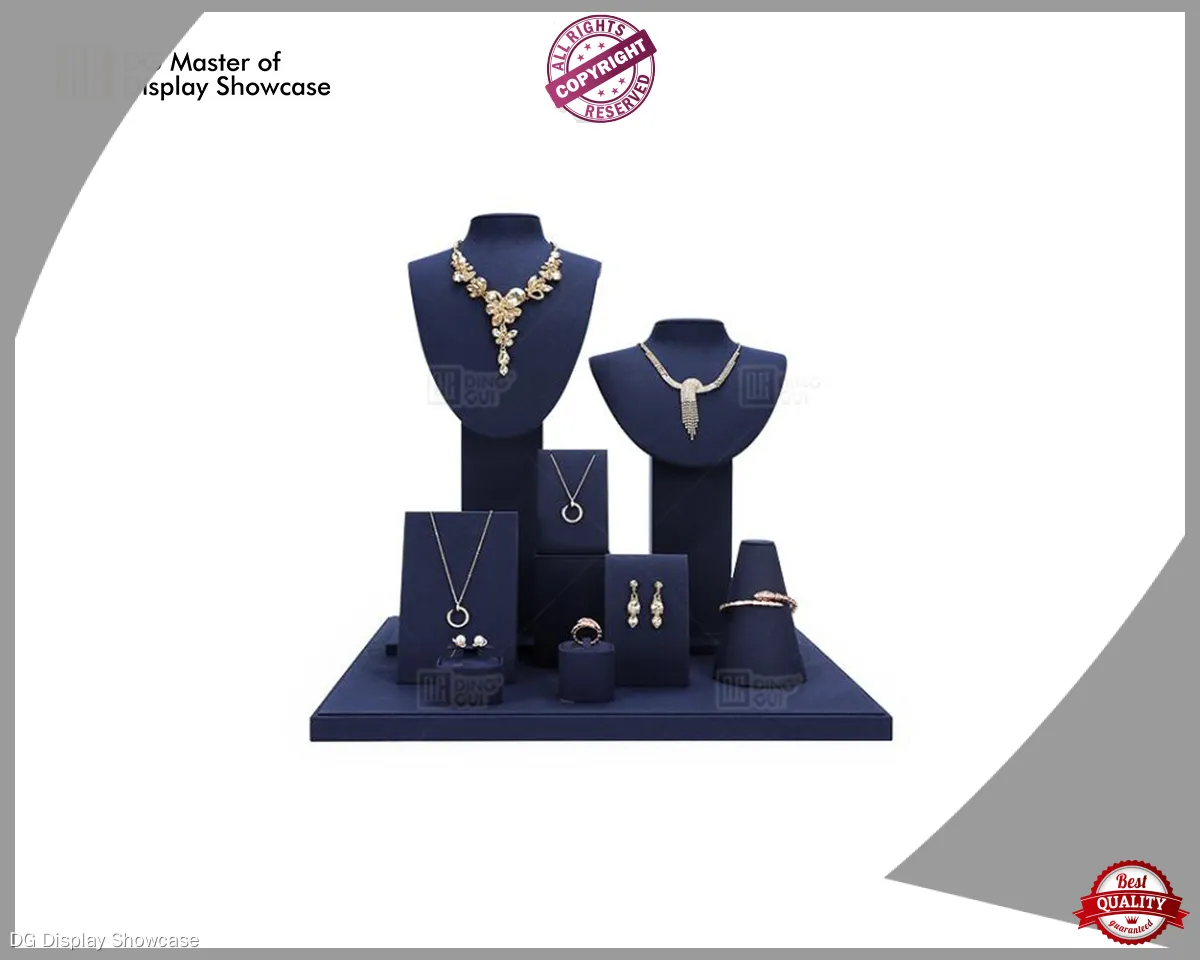 DG Display Showcase | factory price rotating jewelry display design solution 1