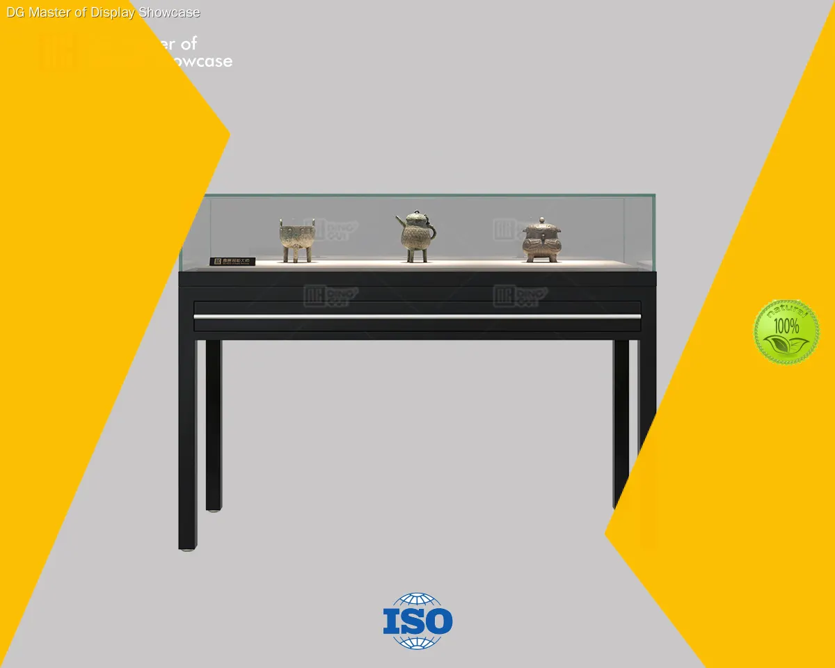 museum quality glass display cases at Wholesale Prices | DG Display Showcase 1