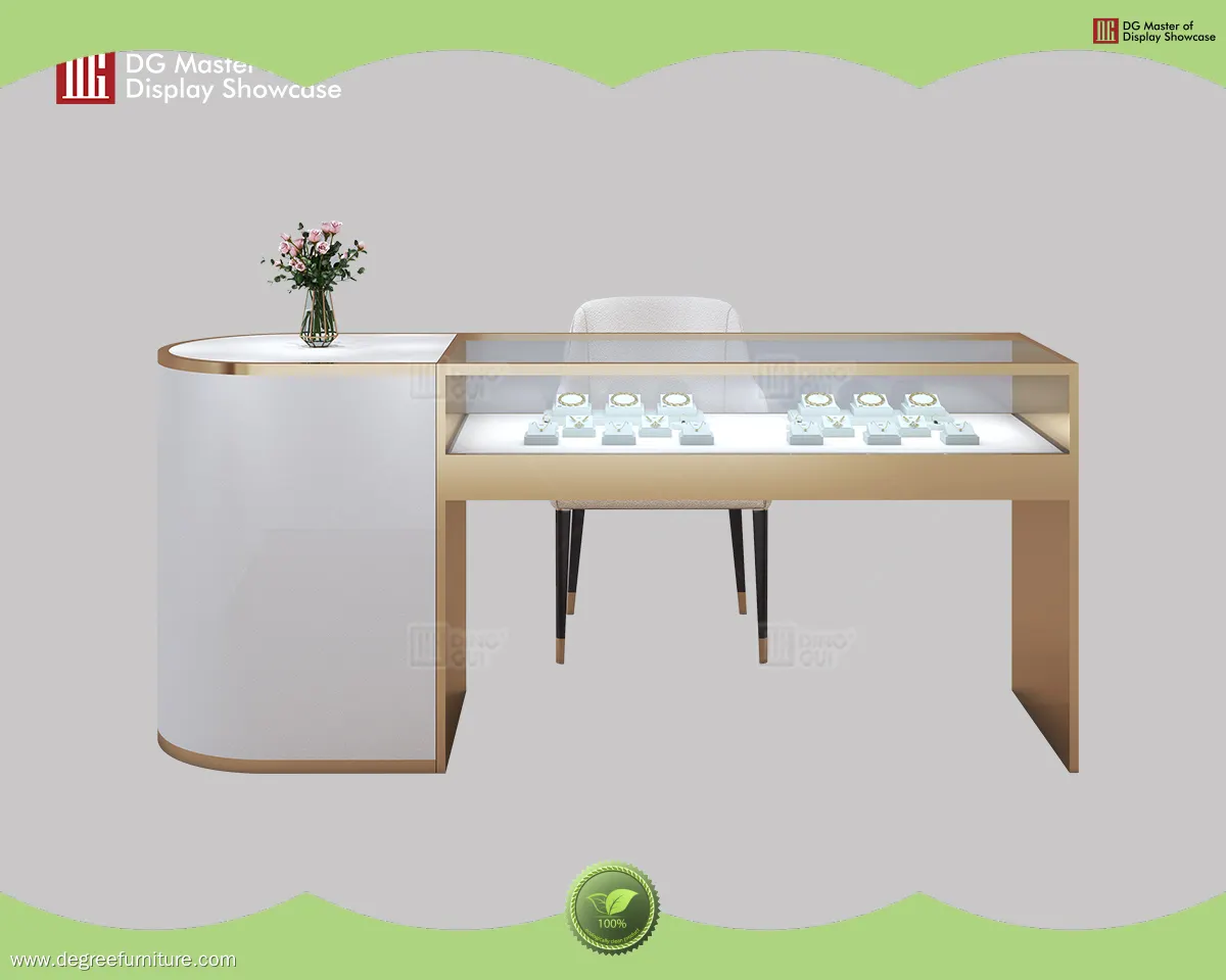 custom jewelry furniture display factory | DG Display Showcase 1