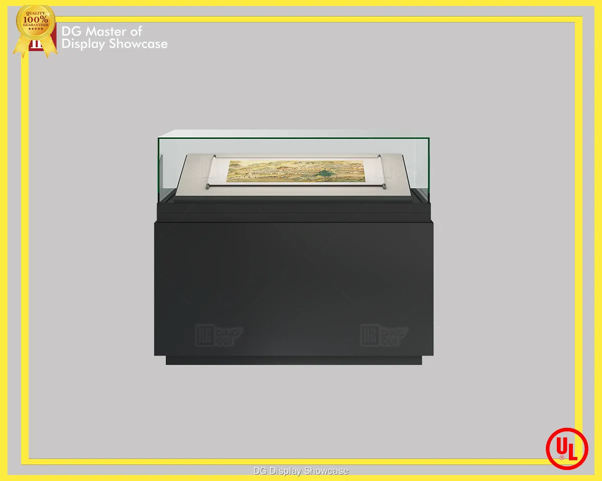 top closure museum showcase supplier | DG Display Showcase 1