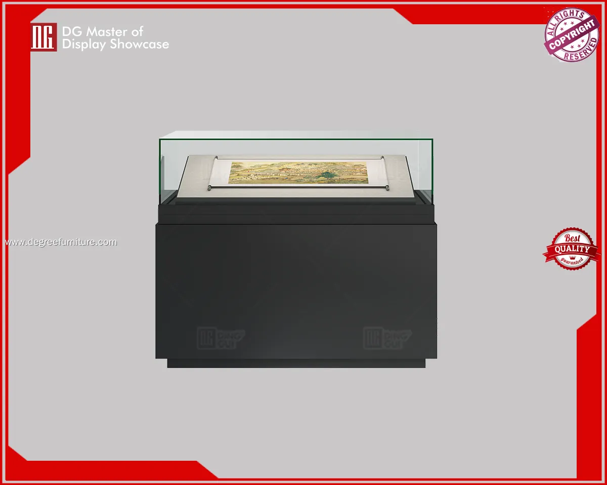 professional design ceramics museum cabinet design solution | DG Display Showcase 1