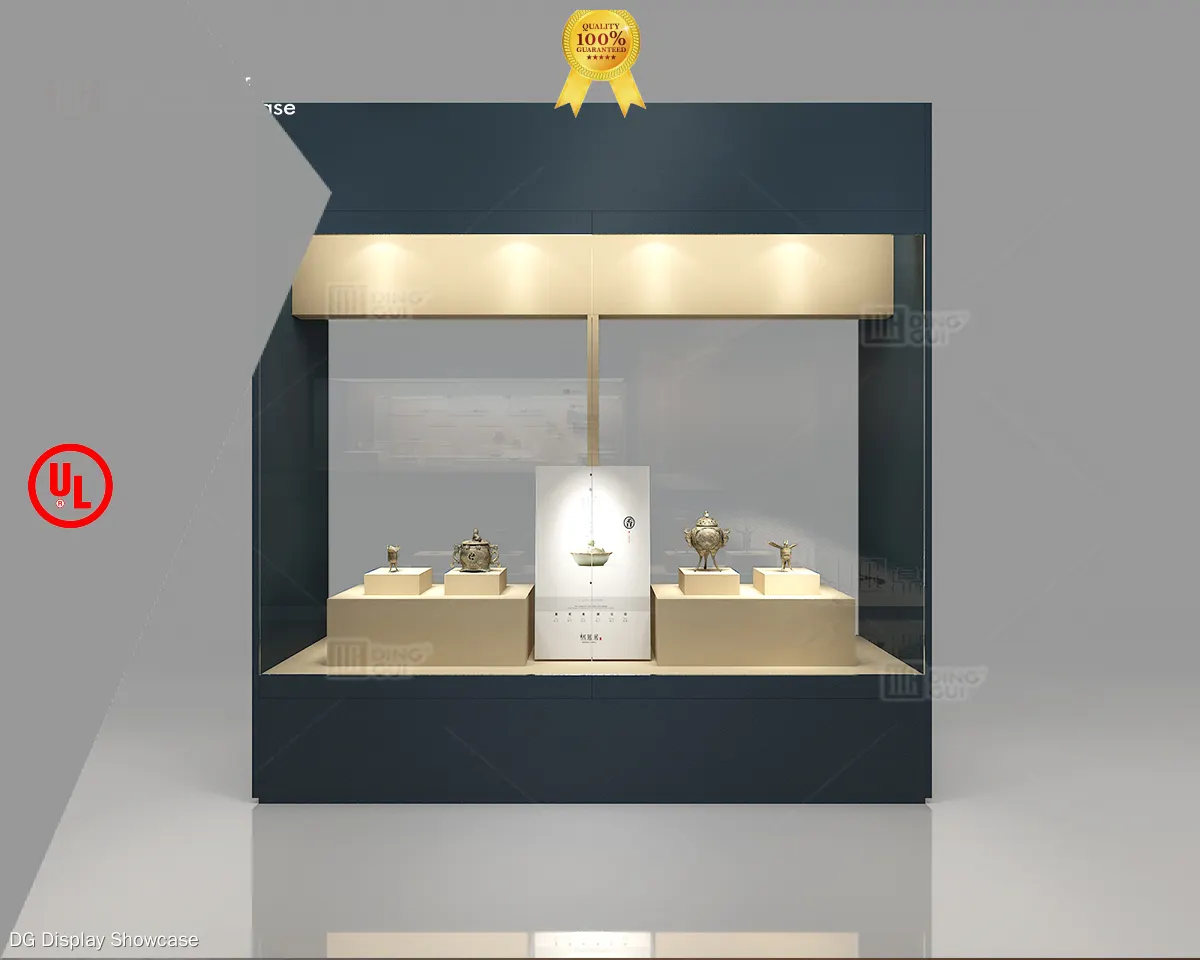 Custom exhibit supplies supplier Manufacturer | DG Display Showcase 1
