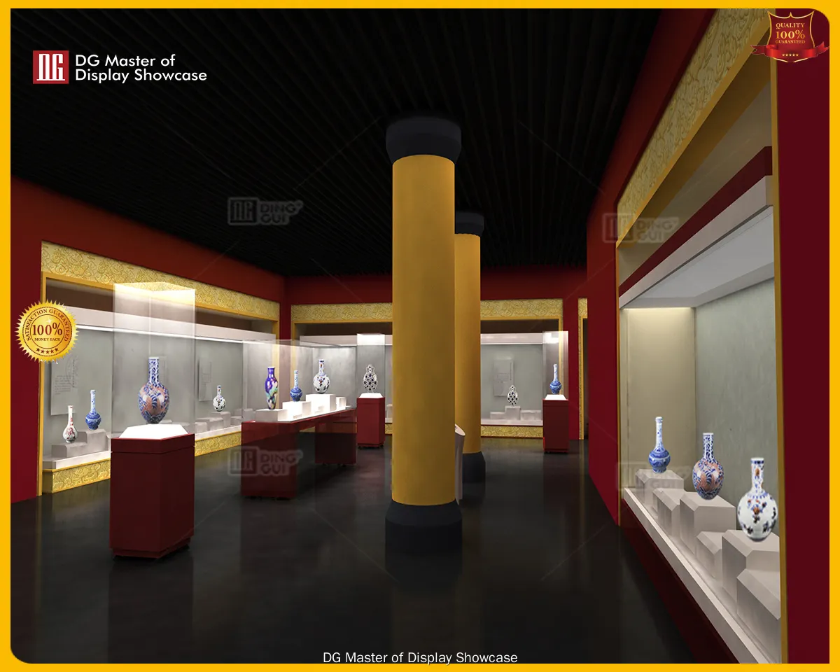 DG Display Showcase | worldwide museum exhibit design manufacturer 1