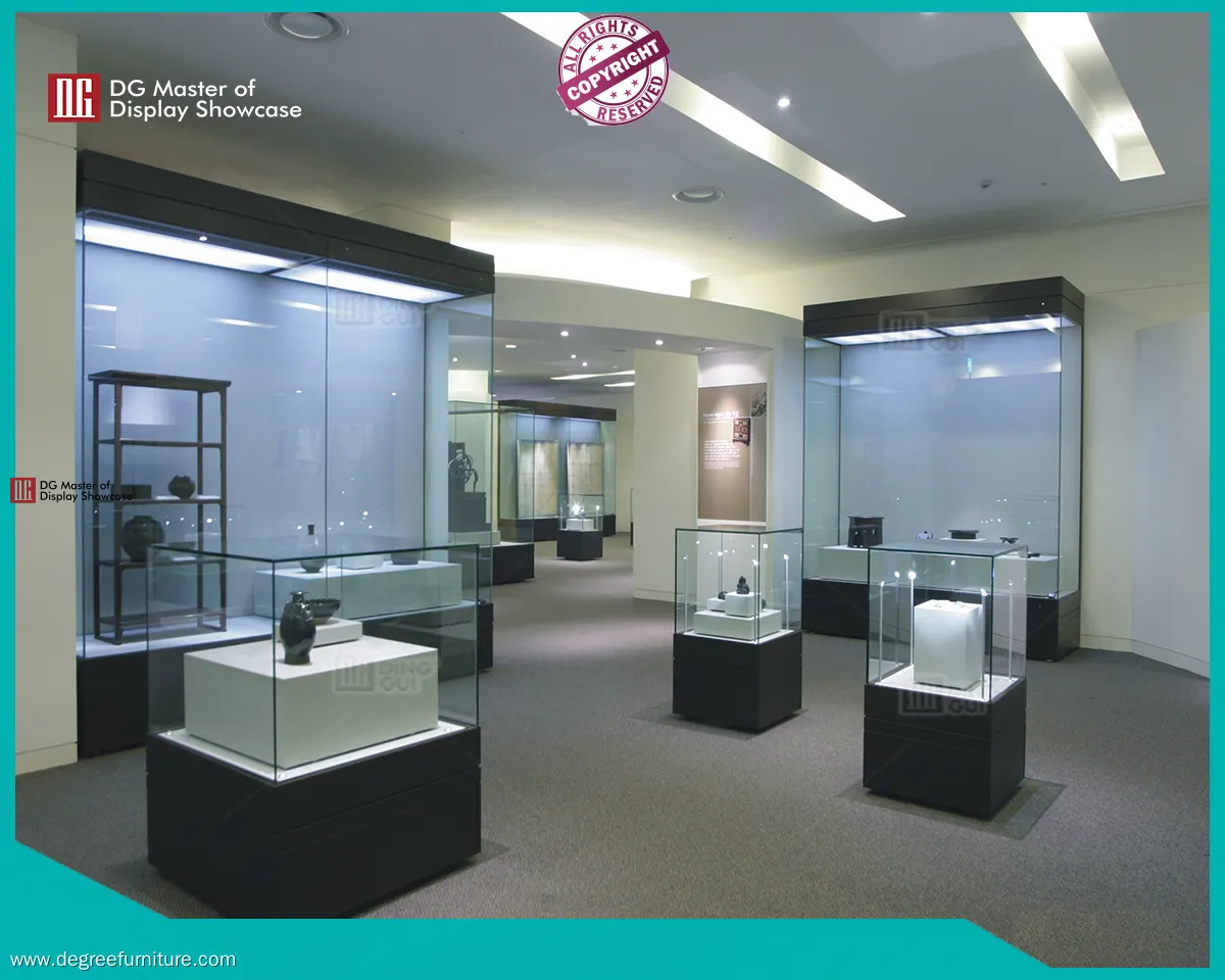 DG Display Showcase | one stop solution Museum showcase manufacturers wholesale 1