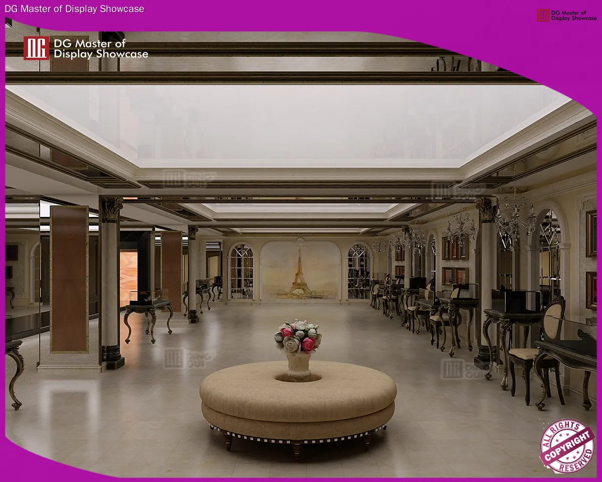 DG Display Showcase | custom Museum Display Cabinet Product factory 1