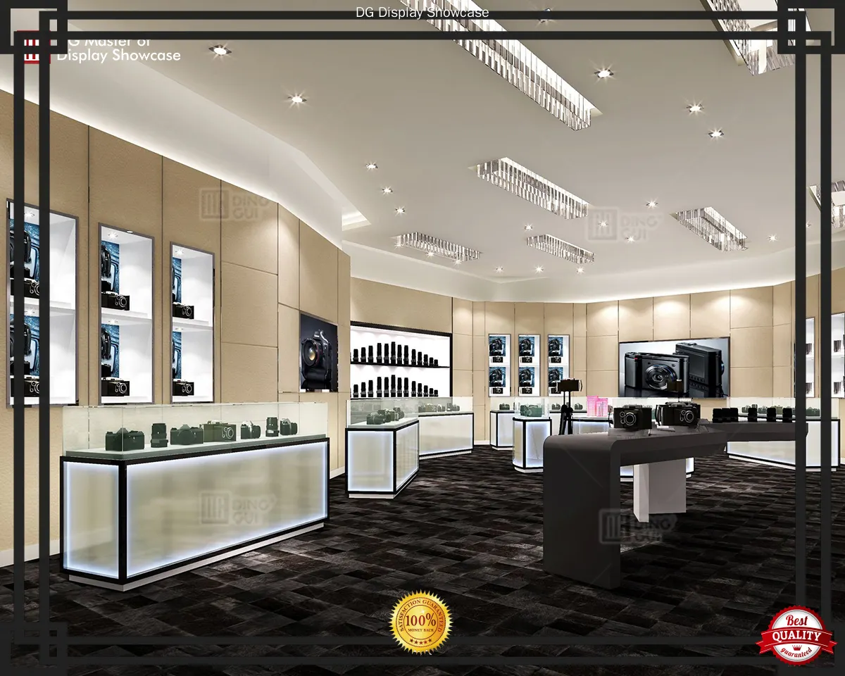 Custom eyewear display cases manufacturer Manufacturer | DG Display Showcase 1