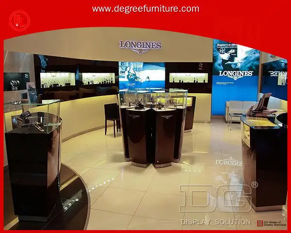 fashion showcase for watches wholesale | DG Display Showcase 1