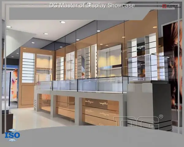 fashion optical frame display cases factory | DG Display Showcase 1