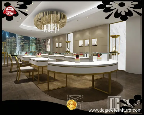 customized jewellery store design design idea | DG Display Showcase 1