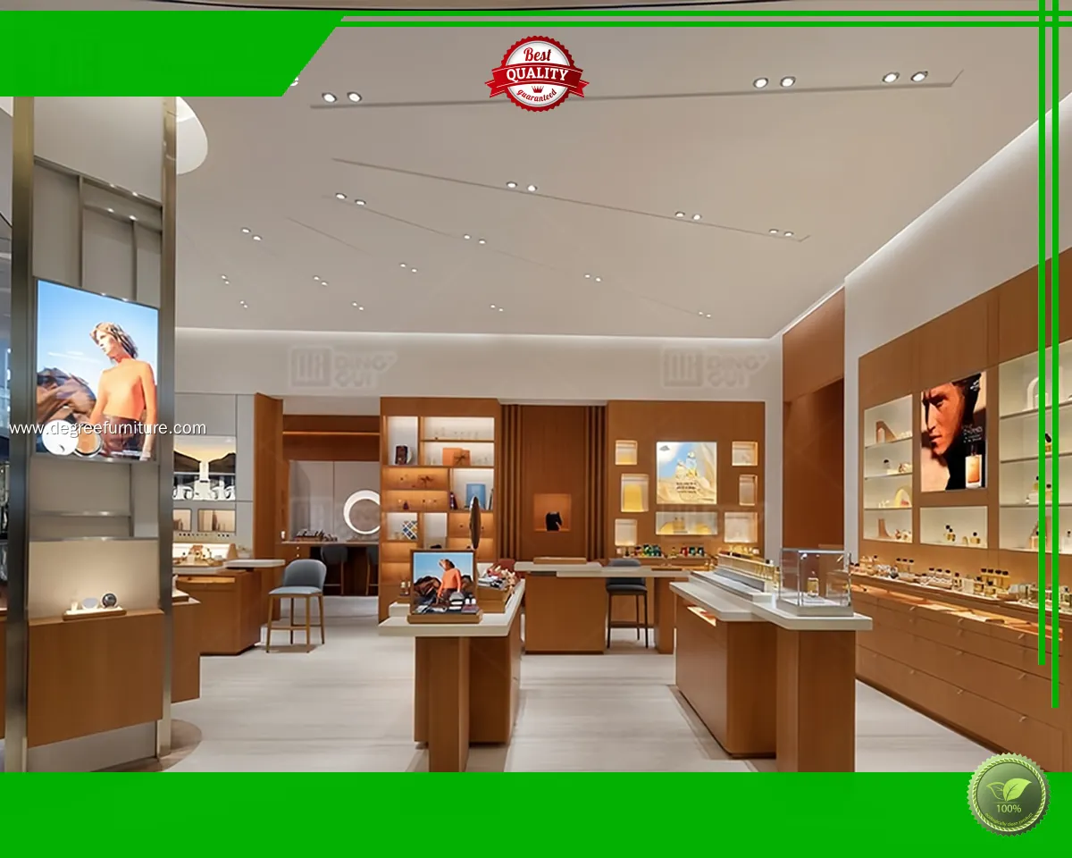 Custom perfume showcase display factory Manufacturer | DG Display Showcase 1