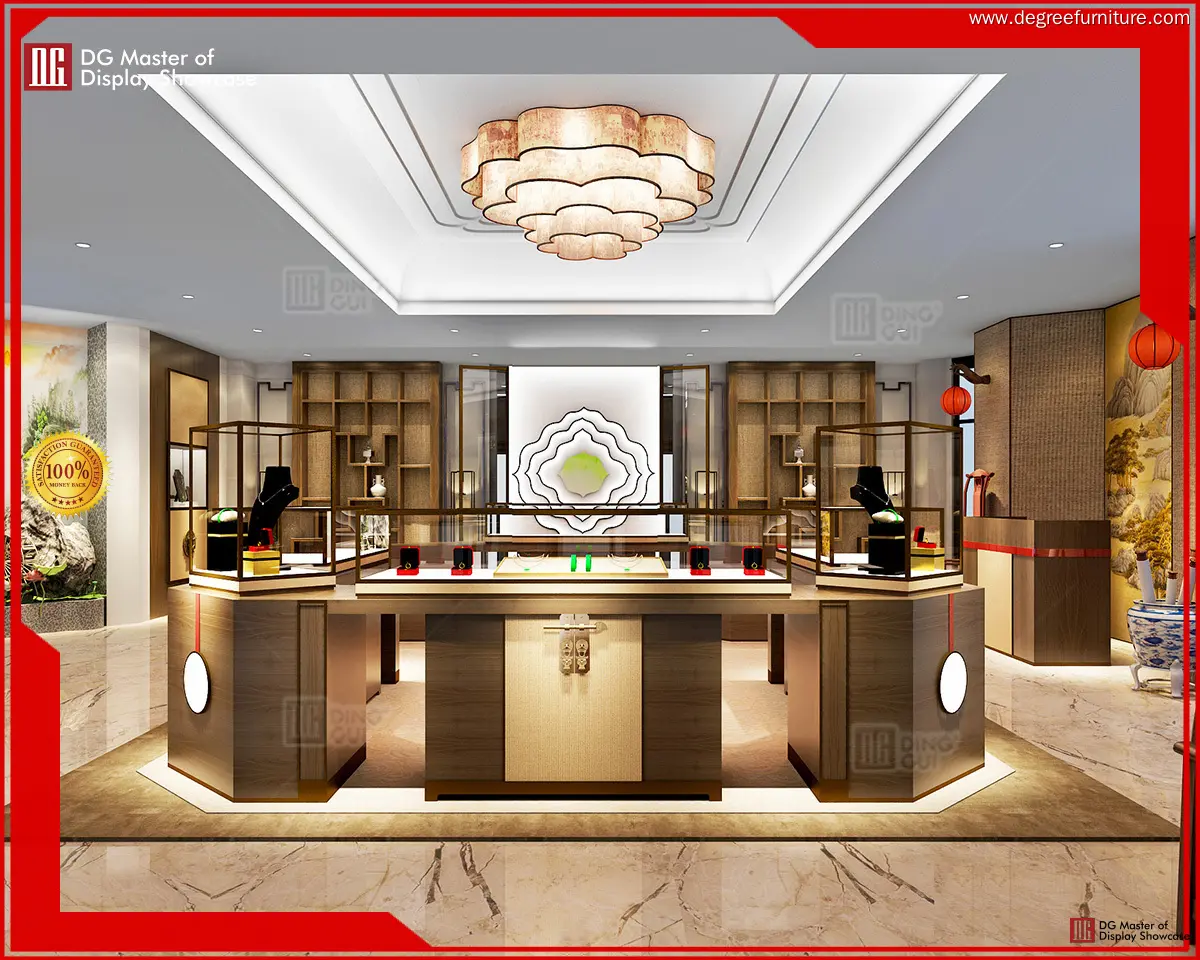 DG Display Showcase | one stop solution retail showcase display design idea 1