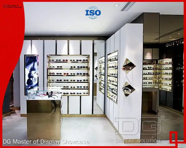 DG Display Showcase | high end Optical Showcase suppliers factory 1