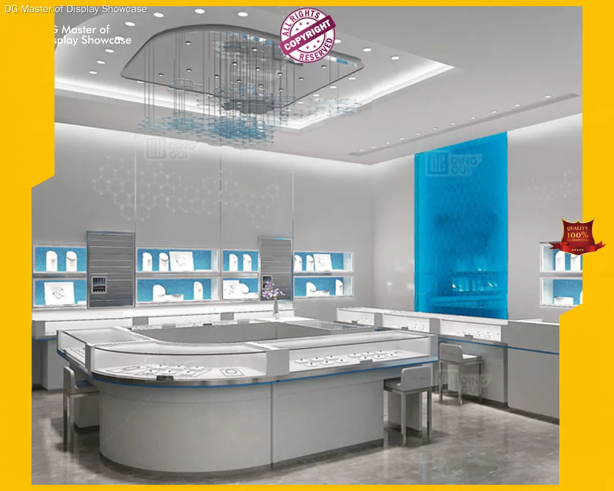 Custom Wall Display Cases at Wholesale Prices | DG Display Showcase 1