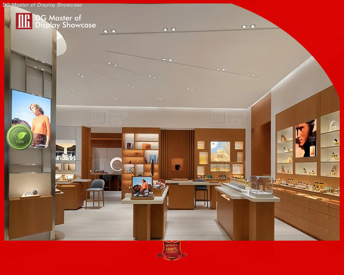 DG Display Showcase | personalized perfume display cabinet supplier 1