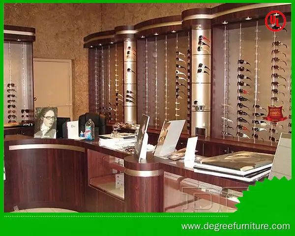 fashion eyewear display cases factory | DG Display Showcase 1