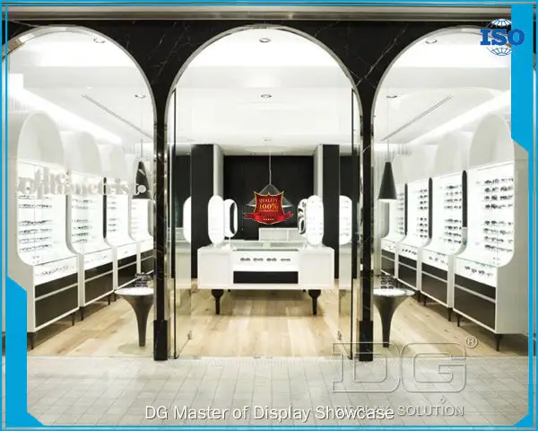 DG Display Showcase | modern Optical Showcase design solution 1