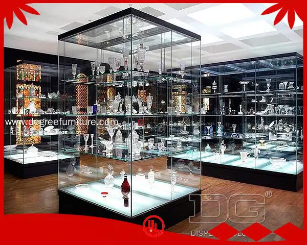 best price museum vitrine display case supplier | DG Display Showcase 1