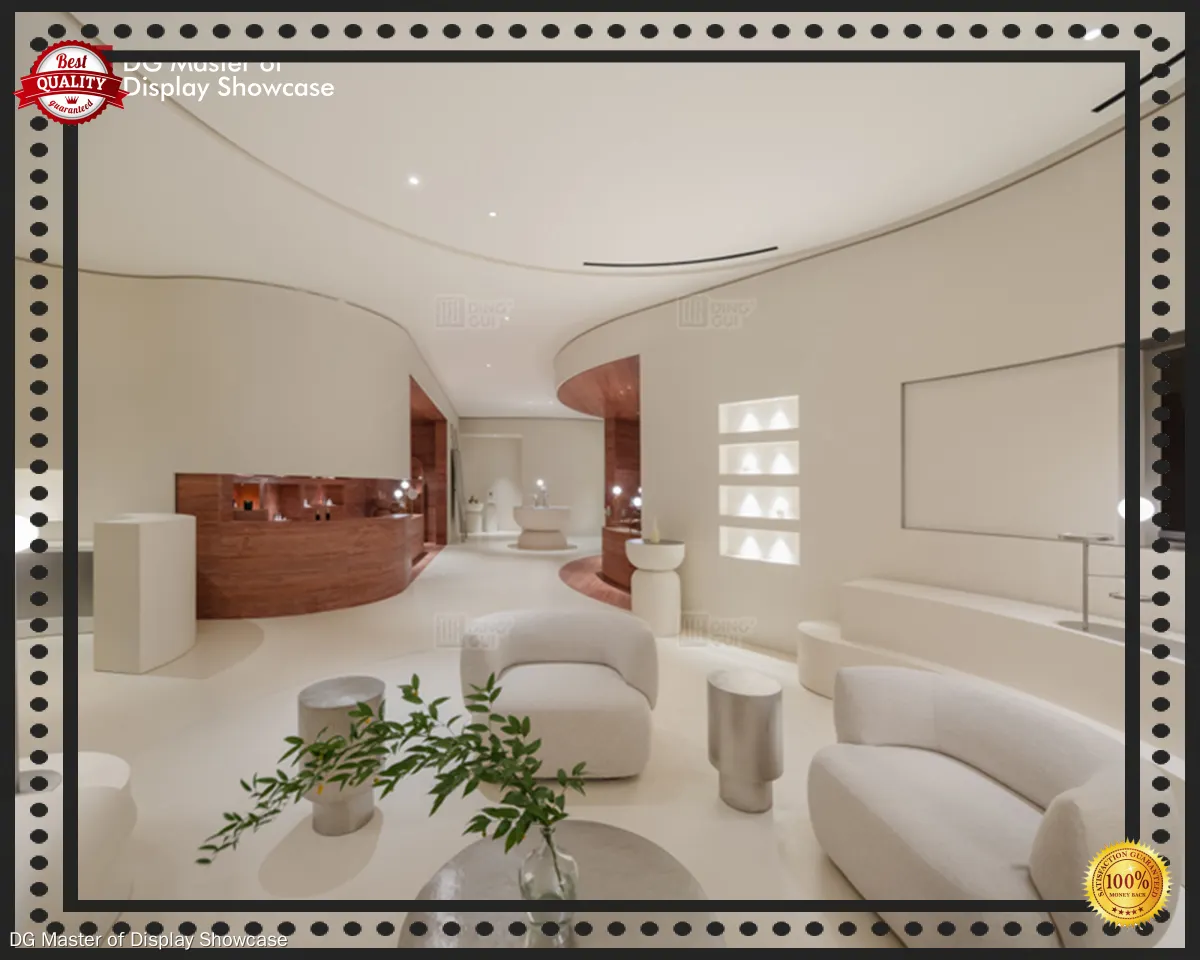 Custom perfume store display design solution Manufacturer | DG Display Showcase 1