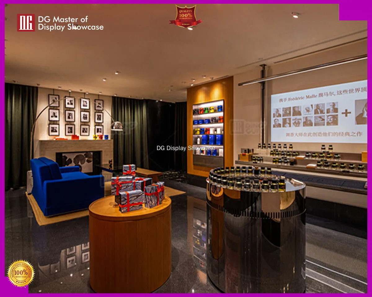 DG Display Showcase | fashion Wholesale perfume kiosk factory 1
