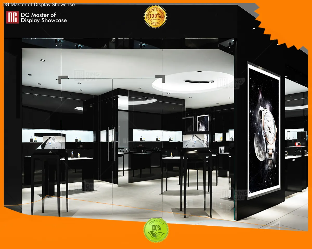 high end eyewear display cases design solution | DG Display Showcase 1
