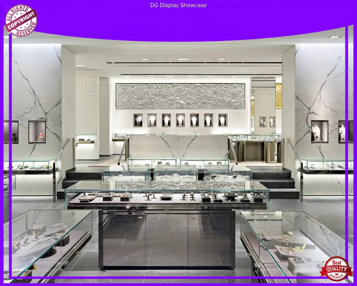 Custom wall mounted display cabinets for collectibles design solution Manufacturer | DG Display Showcase 1