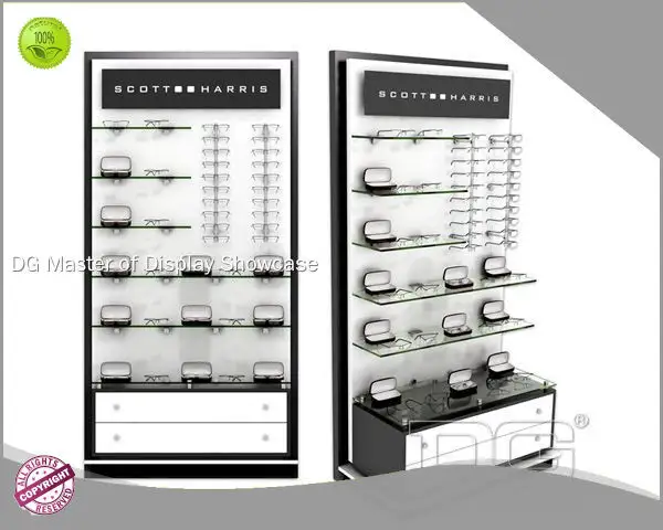Custom eyewear display cases wholesale Manufacturer | DG Display Showcase 1