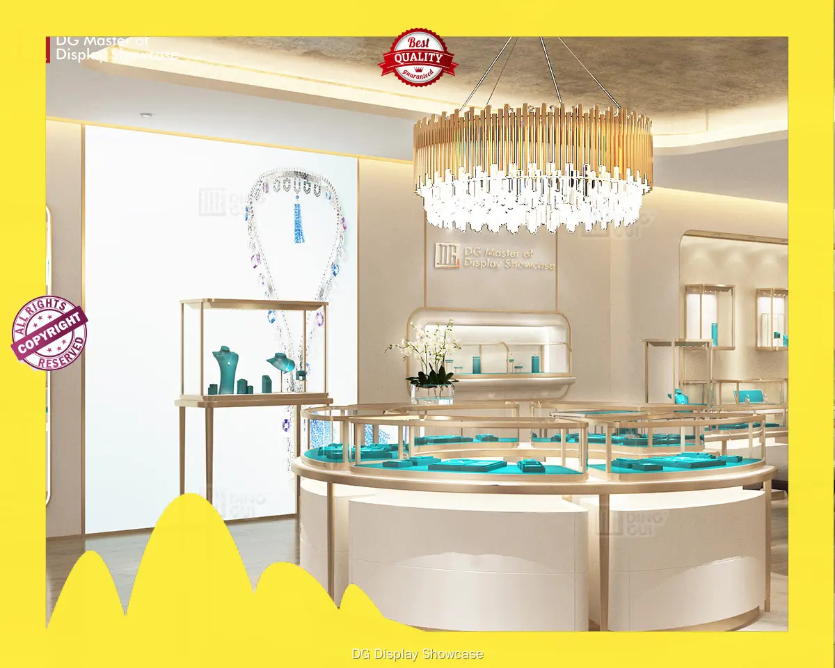 DG Display Showcase | fine quality jewellery wall showcase manufacturer 1