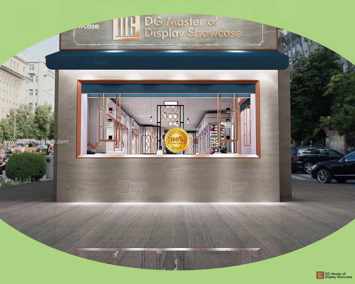 top jewellery showroom designs manufacturer | DG Display Showcase 1