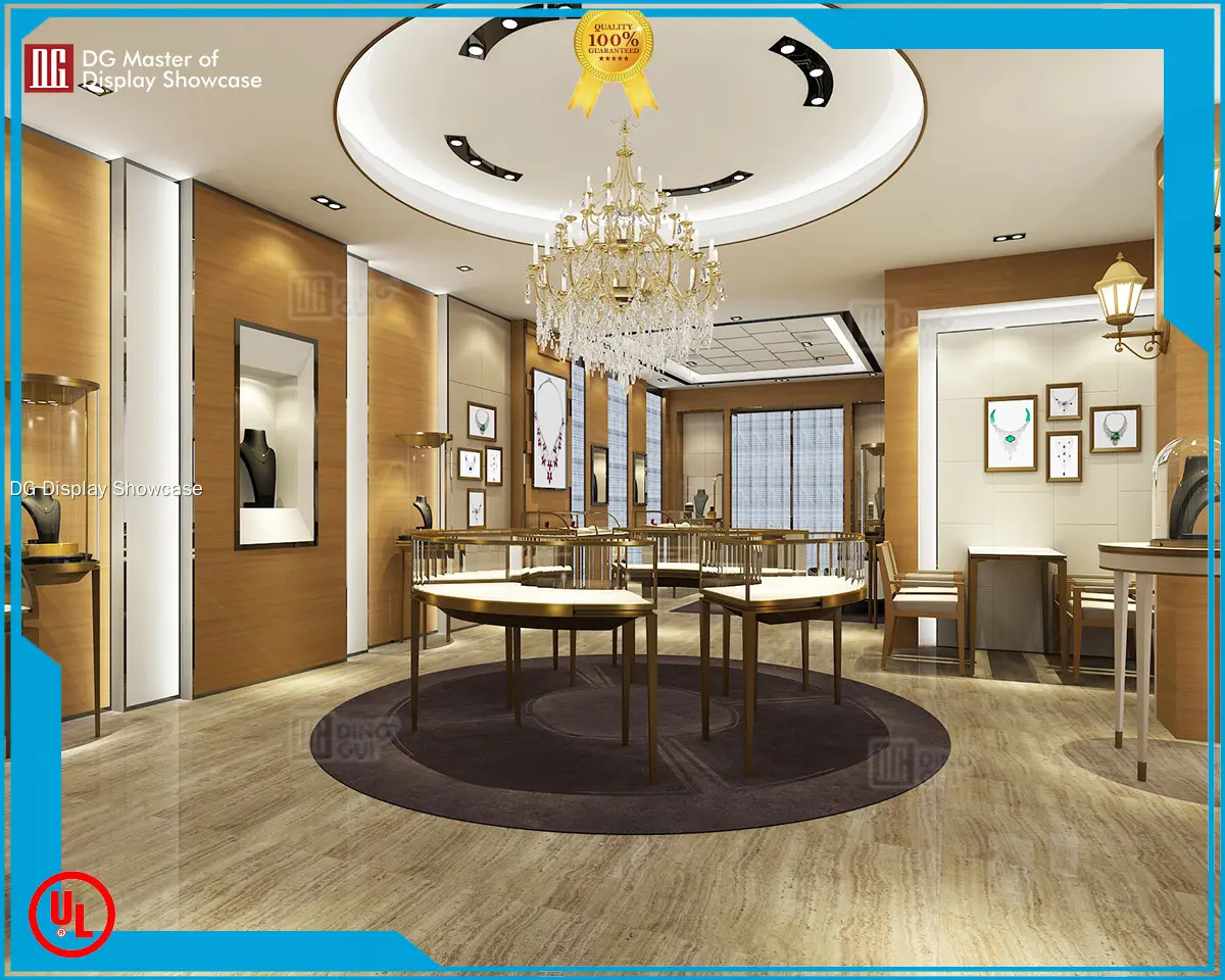 DG Display Showcase | factory price wall showcase design solution 1