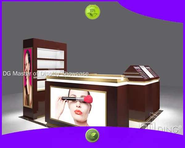 latest makeup showcase manufacturer | DG Display Showcase 1
