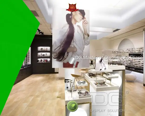 DG Display Showcase | modern eyewear display cabinet wholesale 1