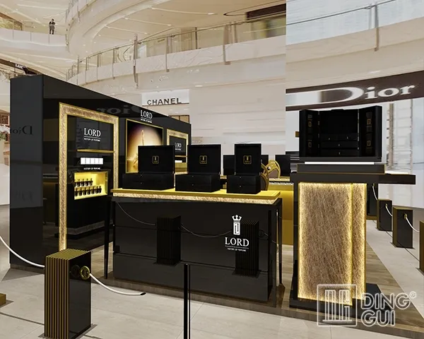 high end showcase perfume overseas market | DG Display Showcase 3
