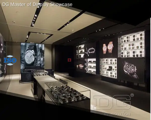 Custom wrist watch showcase manufacturer Manufacturer | DG Display Showcase 1