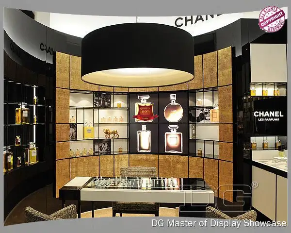 Custom glass perfume display manufacturer Manufacturer | DG Display Showcase 1