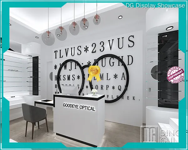 DG Display Showcase | creative optical display cabinets wholesale 1