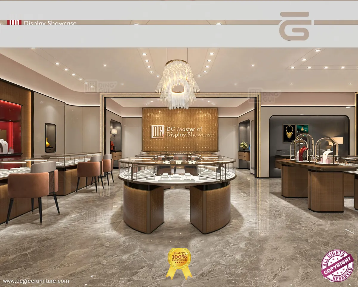 customized Display Showcase Manufacturer manufacturer | DG Display Showcase 1