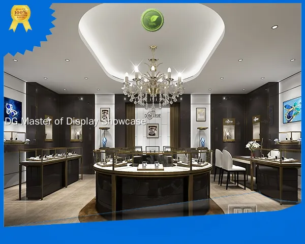 top jewelry display fixtures company | DG Display Showcase 1