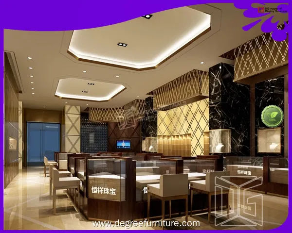 bepoke jewelry store design design solution | DG Display Showcase 1