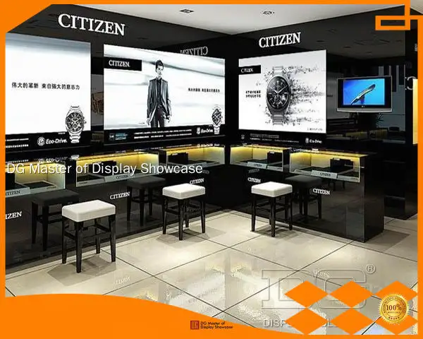 Custom Watch Showcase suppliers design solution Manufacturer | DG Display Showcase 1